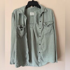 American Eagle Utility Button Down